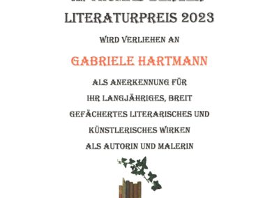 Thomas-Berger-Literaturpreis 2023