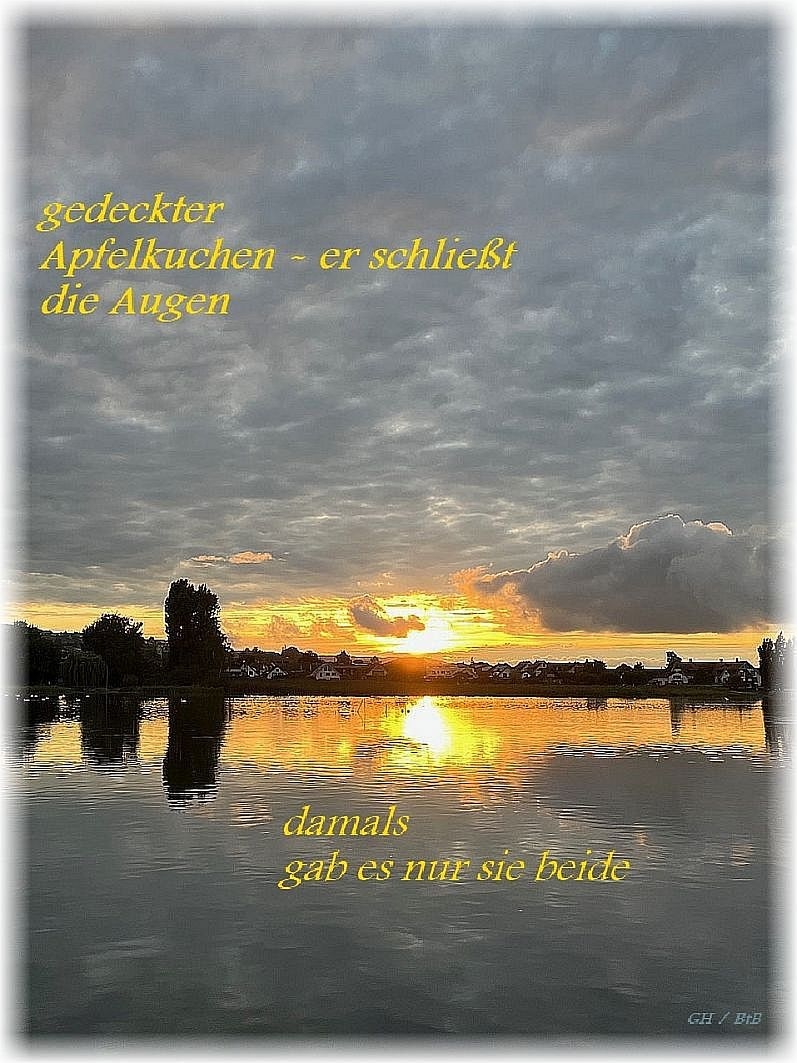 gedeckter Apfelkuchen