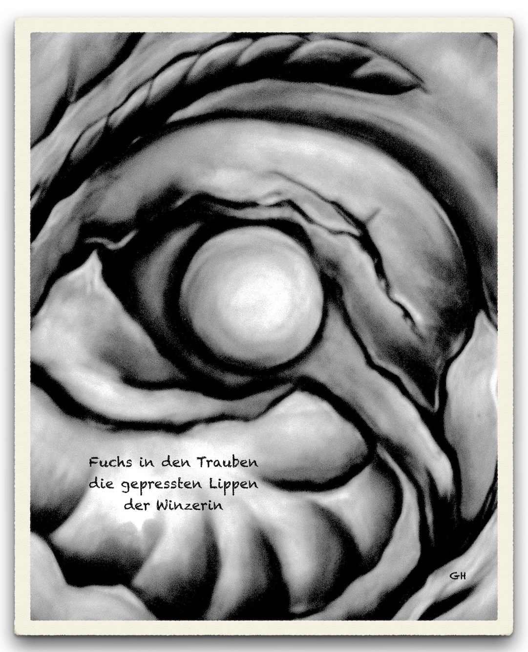 Fuchs in den Trauben