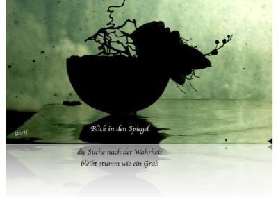 Blick in den Spiegel