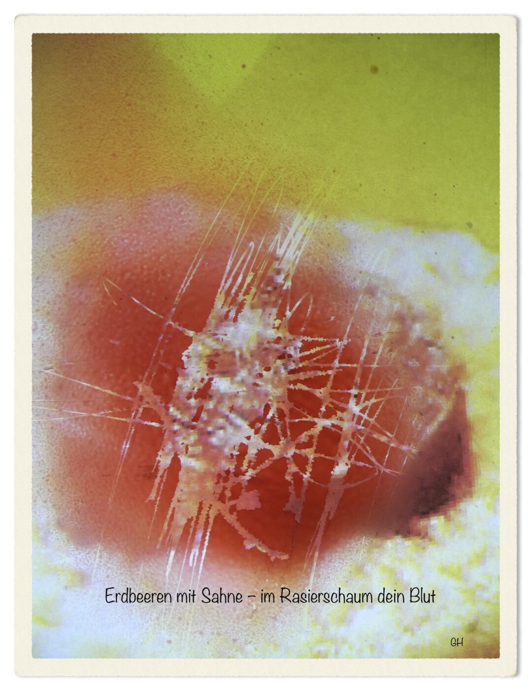 Erdbeeren mit Sahne