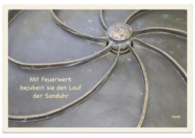 Mit Feuerwerk